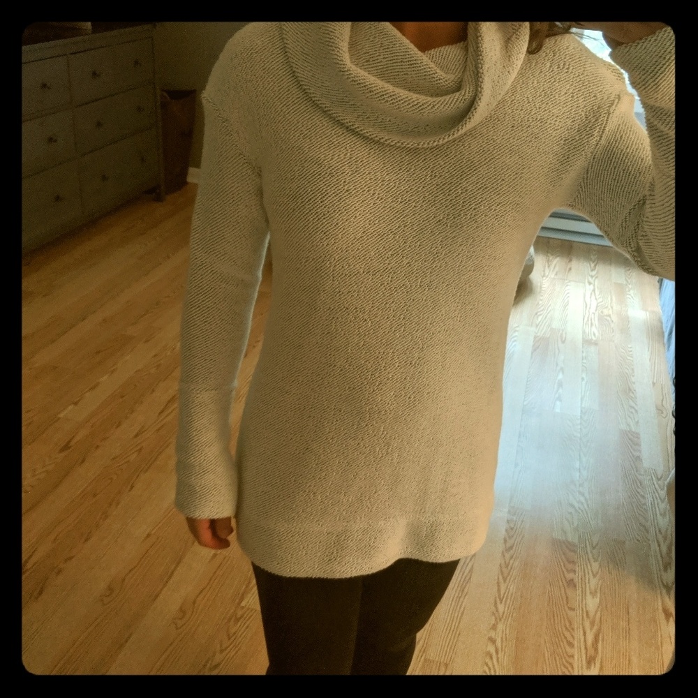 Cowl neck sweater